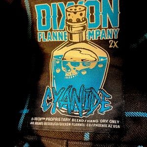 Cyanide Dixxon flannel 2Xl